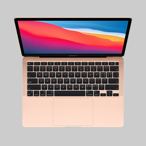 Apple 2020 Macbook Air M1 Notebook - MGNE3HN/A Apple M1 8 GB RAM 256 GB SSD 13.3" Mac OS Big Sur Gold