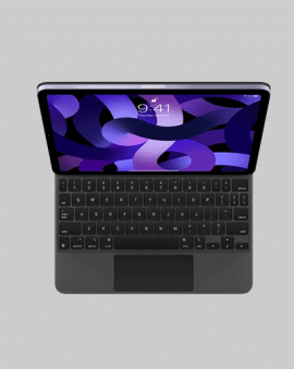 Magic Keyboard for iPad Pro 11-inch (4th generation) and iPad Air (5th generation) - British English - Black